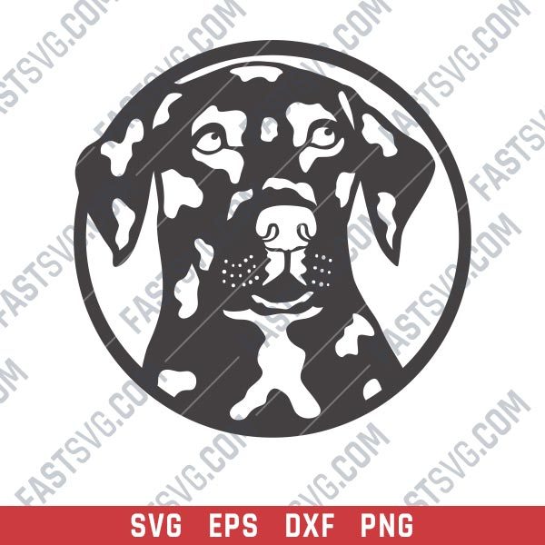 Dog Face design files – SVG DXF EPS PNG