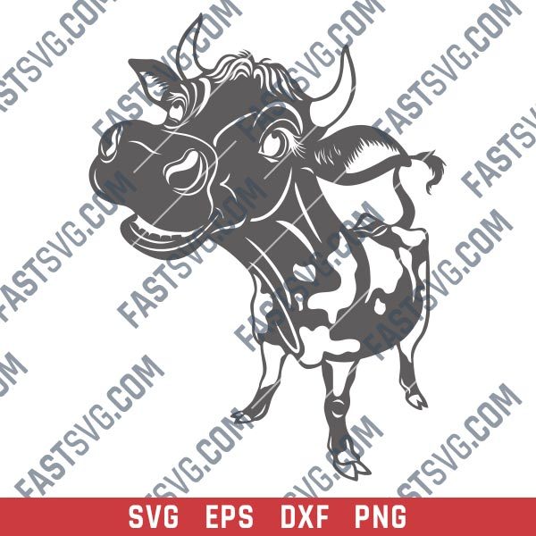 Symbol of 2021 bull design files – SVG DXF EPS PNG