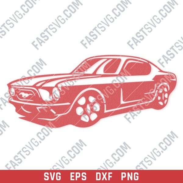 Old car vector design files - SVG DXF EPS PNG