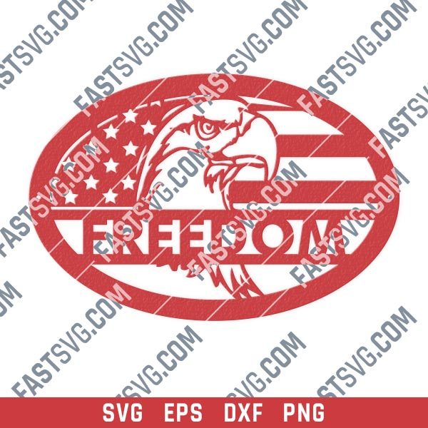 Eagle freedom design files - SVG DXF EPS PNG