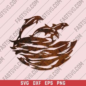 Dolphin vector design files