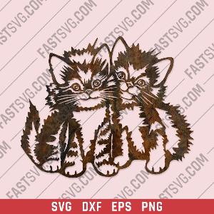 kittens vector design files