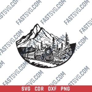 Forest Railway DXF Design